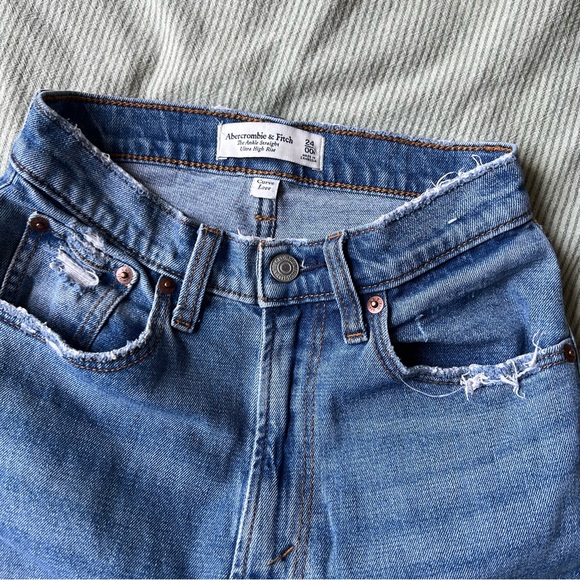 bercrombie Curve Love Ankle Straight Ultra High Rise - Picture 5 of 6